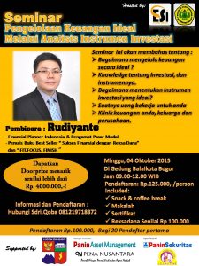 Seminar Pengelolaan Keuangan Ideal melalui Analisis Instrumen Investasi